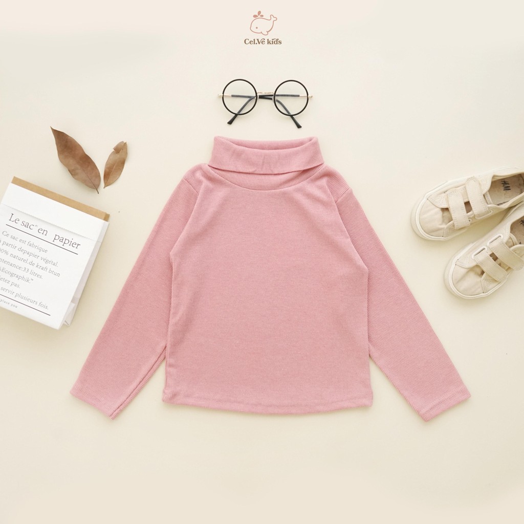 Celvekids - Top Paulina Atasan Blouse Anak Perempuan Korean Style Bahan Knit Viscose Usia 1-8th