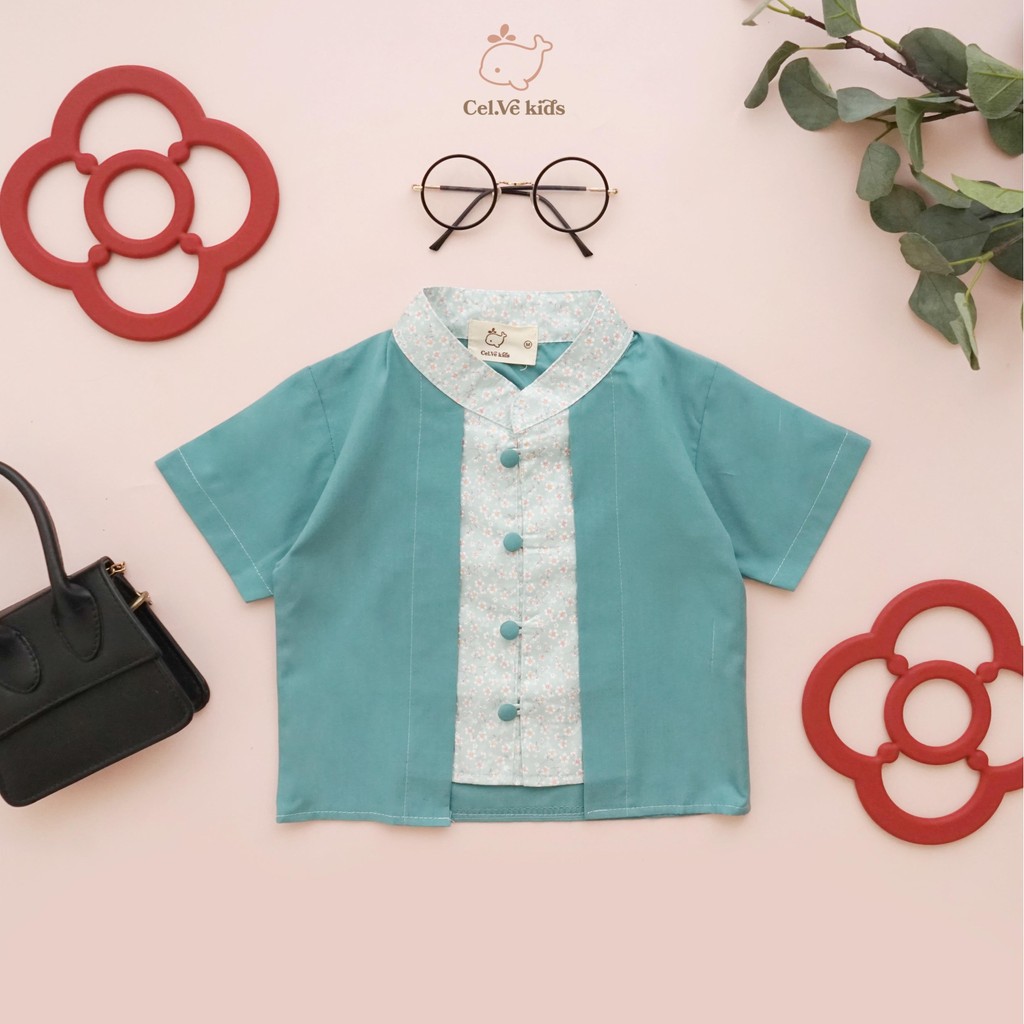 CELVEkids - Atasan top LONG WEI CNY Anak laki laki Korean style Bahan cotton usia 1-6th