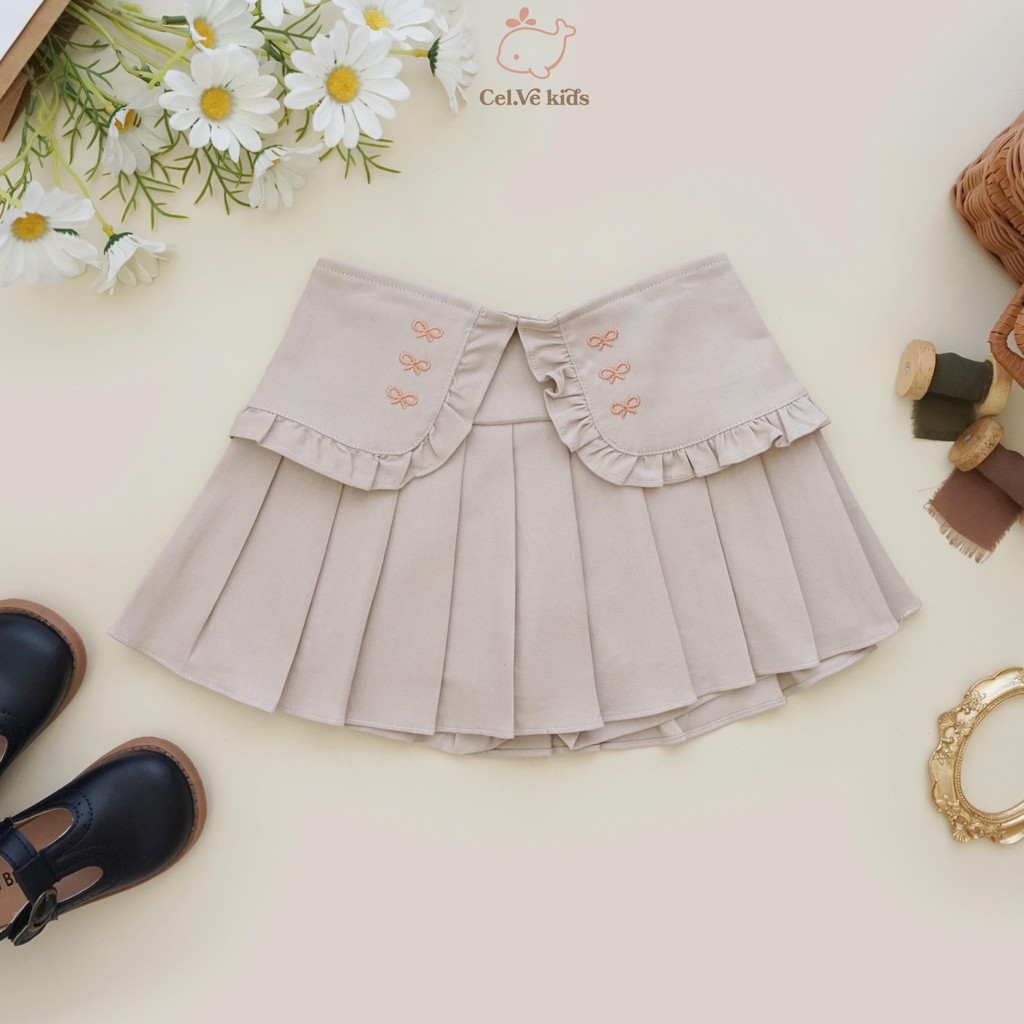 CELVEkids - Skort Pants Kelly rok celana Anak Perempuan Korean style Bahan Chinos usia 1-8th