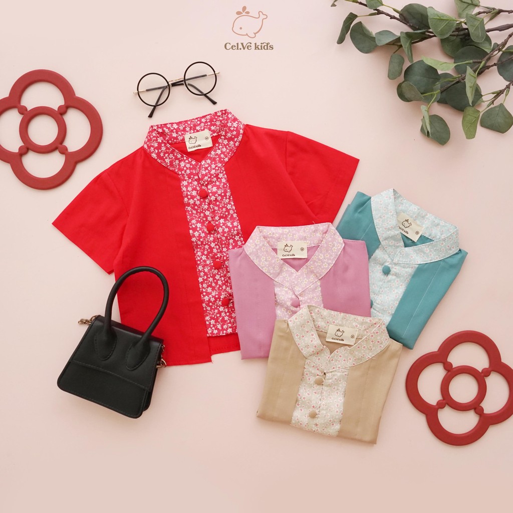 CELVEkids - Atasan top LONG WEI CNY Anak laki laki Korean style Bahan cotton usia 1-6th