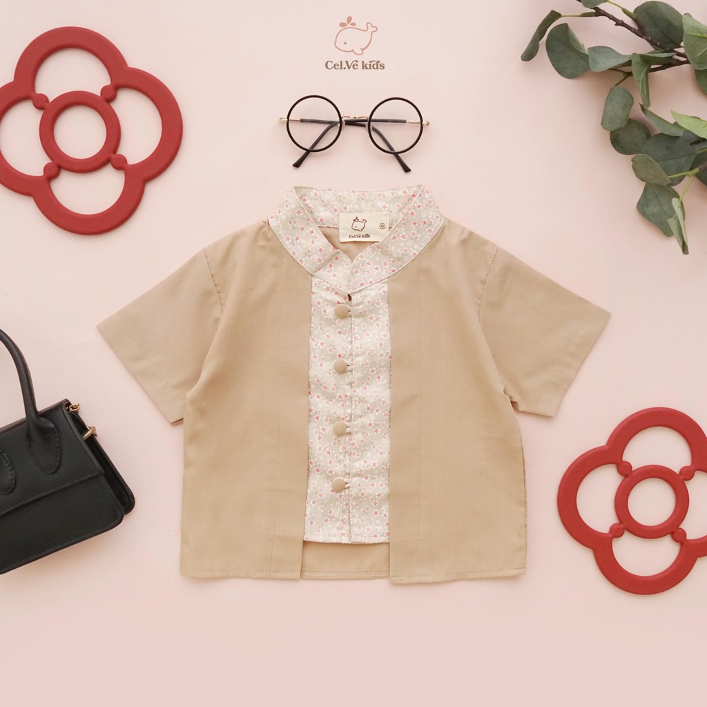 CELVEkids - Atasan top LONG WEI CNY Anak laki laki Korean style Bahan cotton usia 1-6th