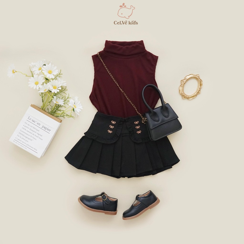 CELVEkids - Skort Pants Kelly rok celana Anak Perempuan Korean style Bahan Chinos usia 1-8th