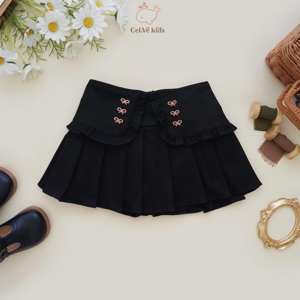 CELVEkids - Skort Pants Kelly rok celana Anak Perempuan Korean style Bahan Chinos usia 1-8th