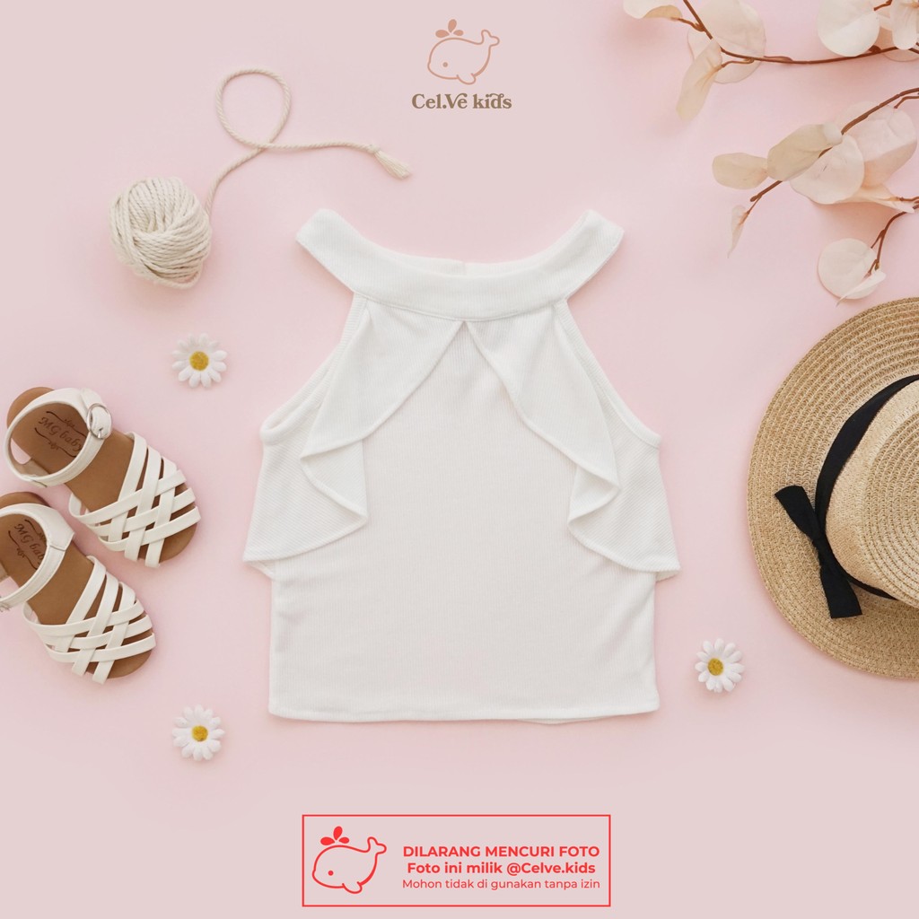 CELVEkids - Top Luna Atasan blouse Anak Perempuan Korean style Bahan knit usia 1-8th