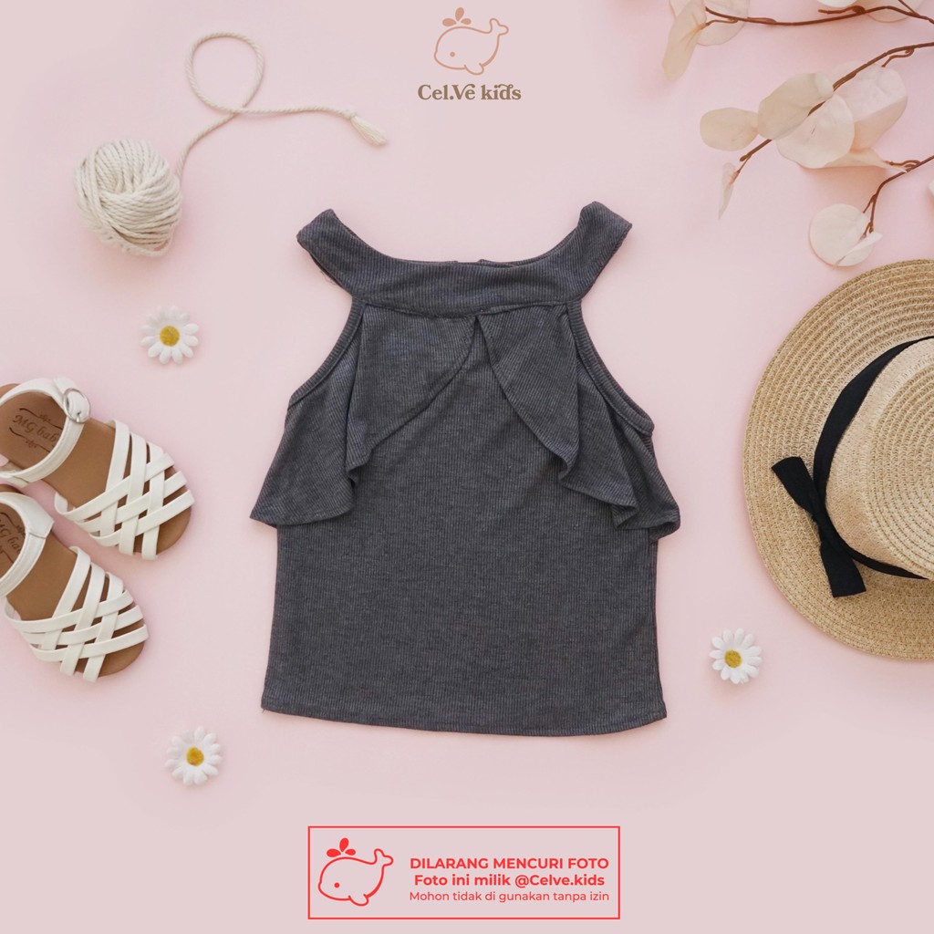 CELVEkids - Top Luna Atasan blouse Anak Perempuan Korean style Bahan knit usia 1-8th